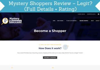 Secret Shopper Review for August 2024 .